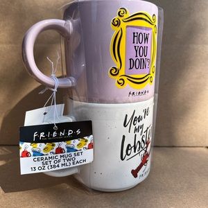 FRIENDS MUG SET / NBC / 2 MUGS / GIFT